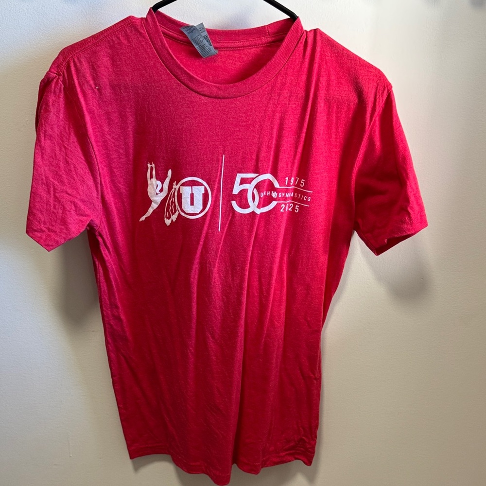50th Anniversary Red Utah Gymnastics Shirt